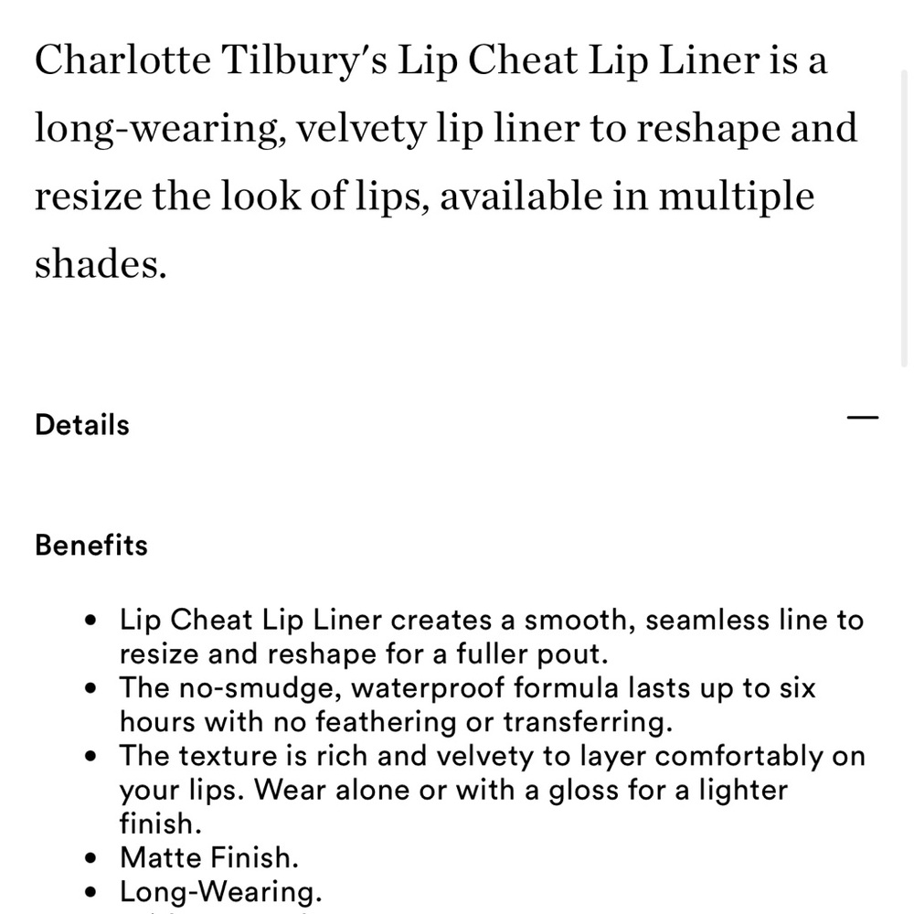 ‘Icon Baby’ Lip Cheat Lip Liner - Picture 6 of 7